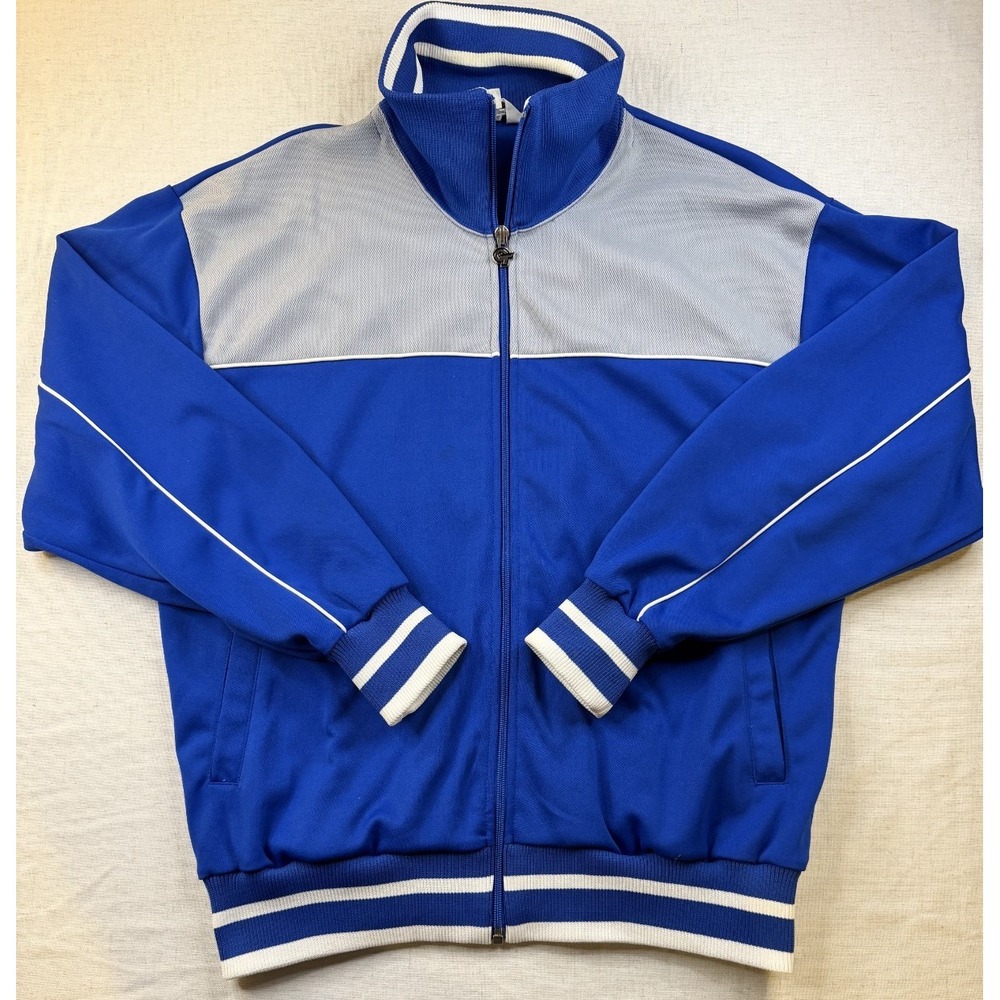 Vintage GT Track Jacket Zip Up Made in Korea Triple Knit Size Large